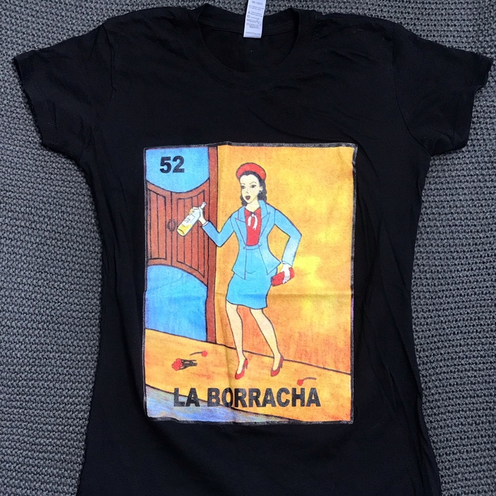 LA BORRACHÀ (THE DRUNK) WOMENS TEE